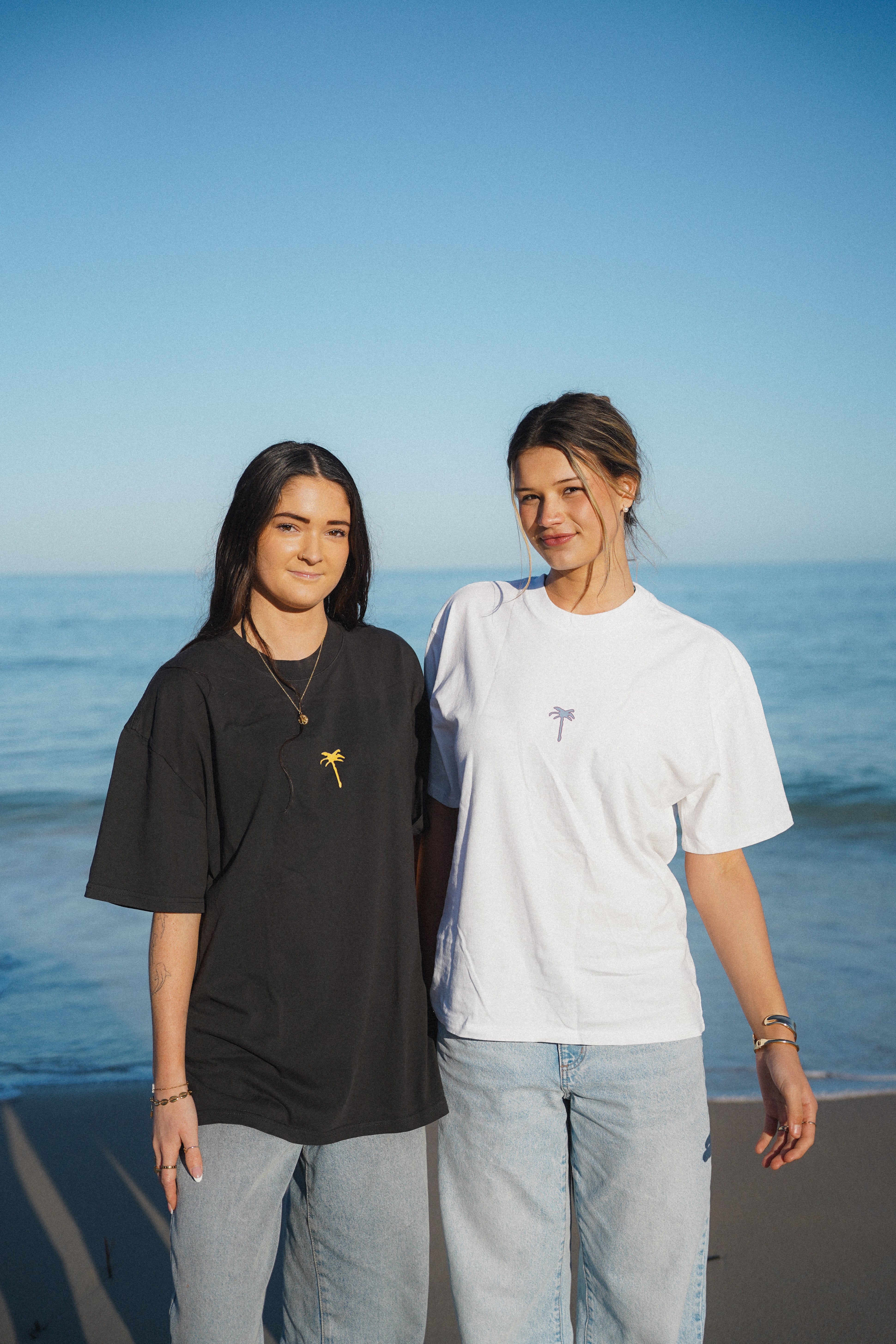 Palm Tee | Purple / Blue