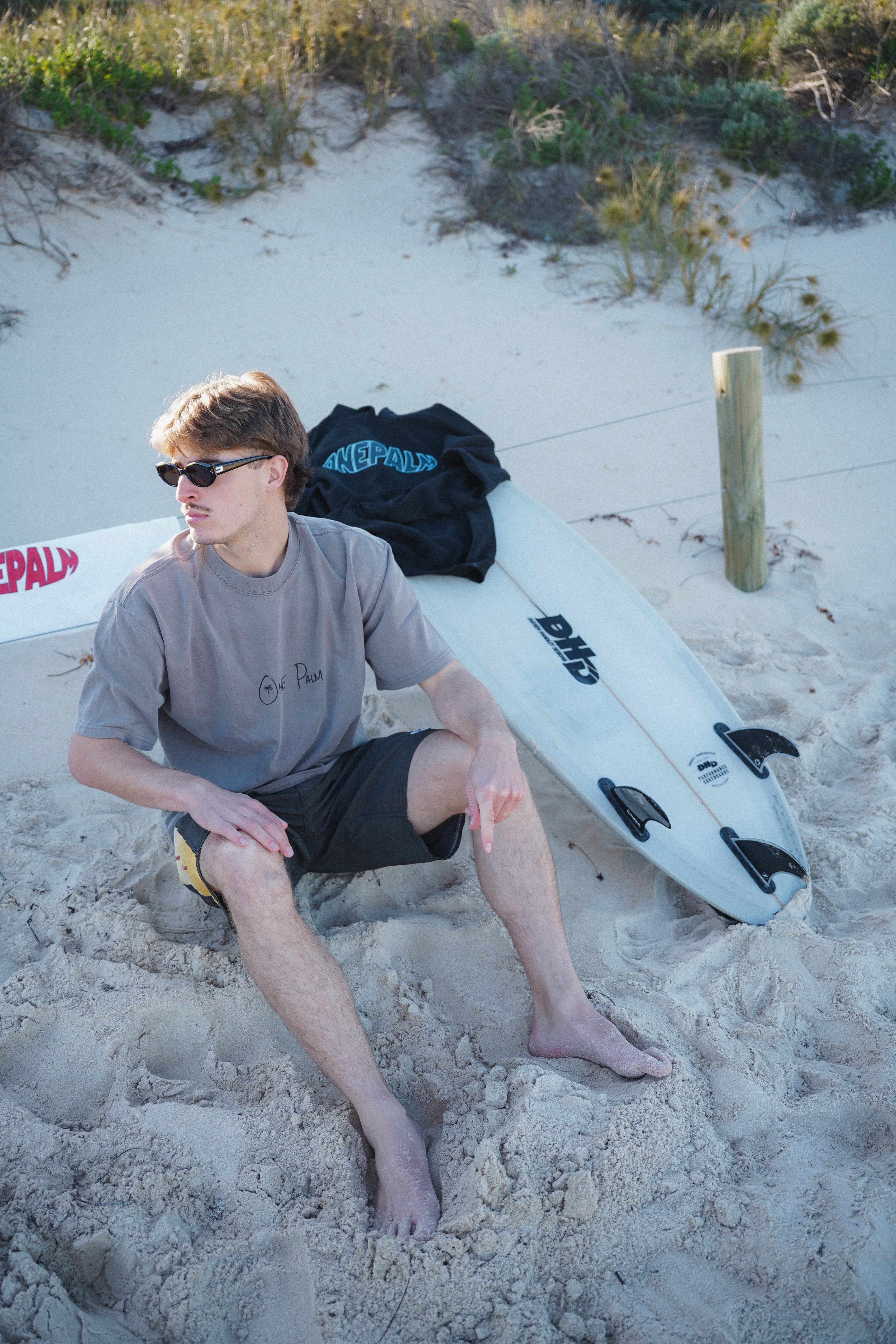Surf Hard, Play Hard Tee