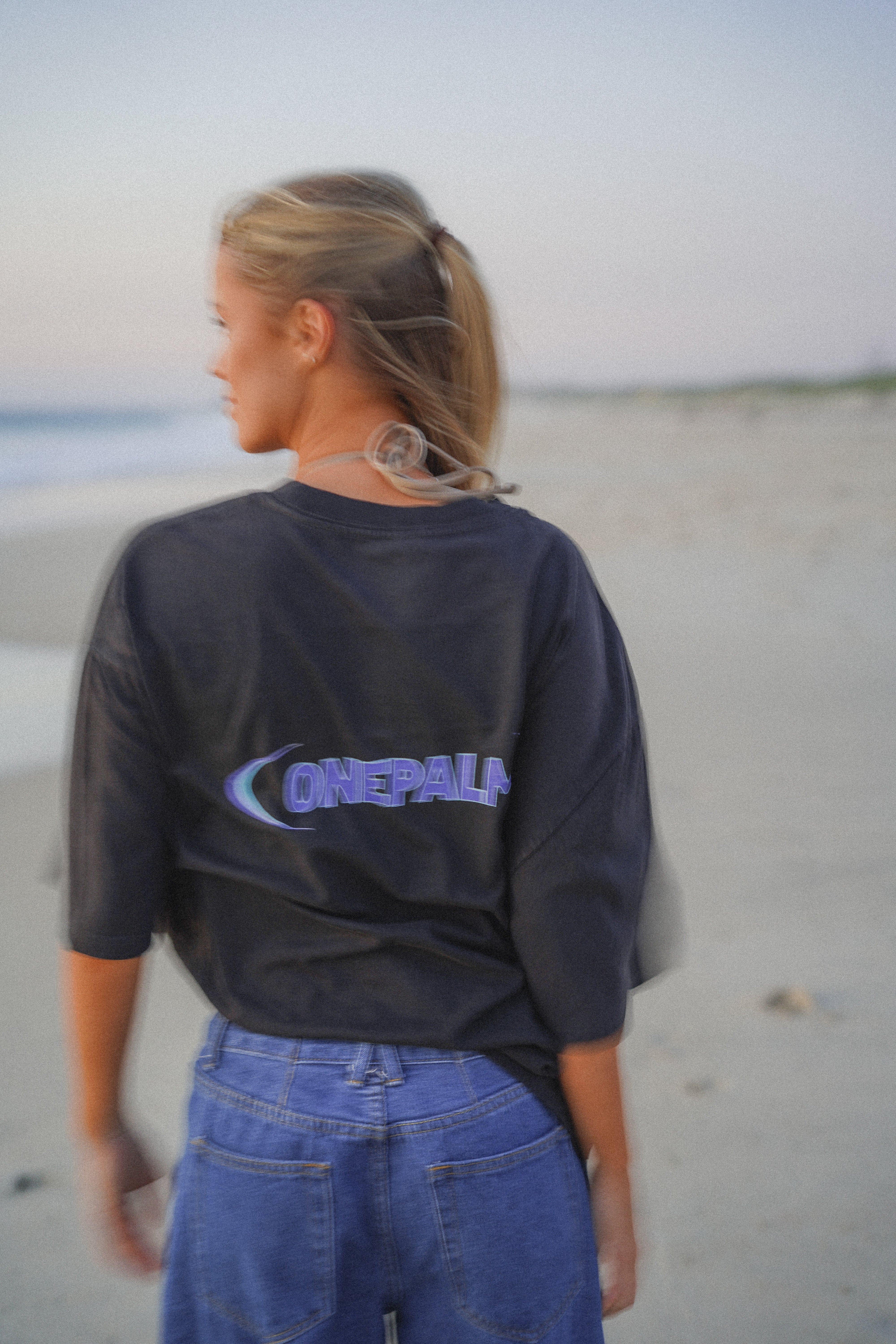 Palm Tee | Purple / Blue
